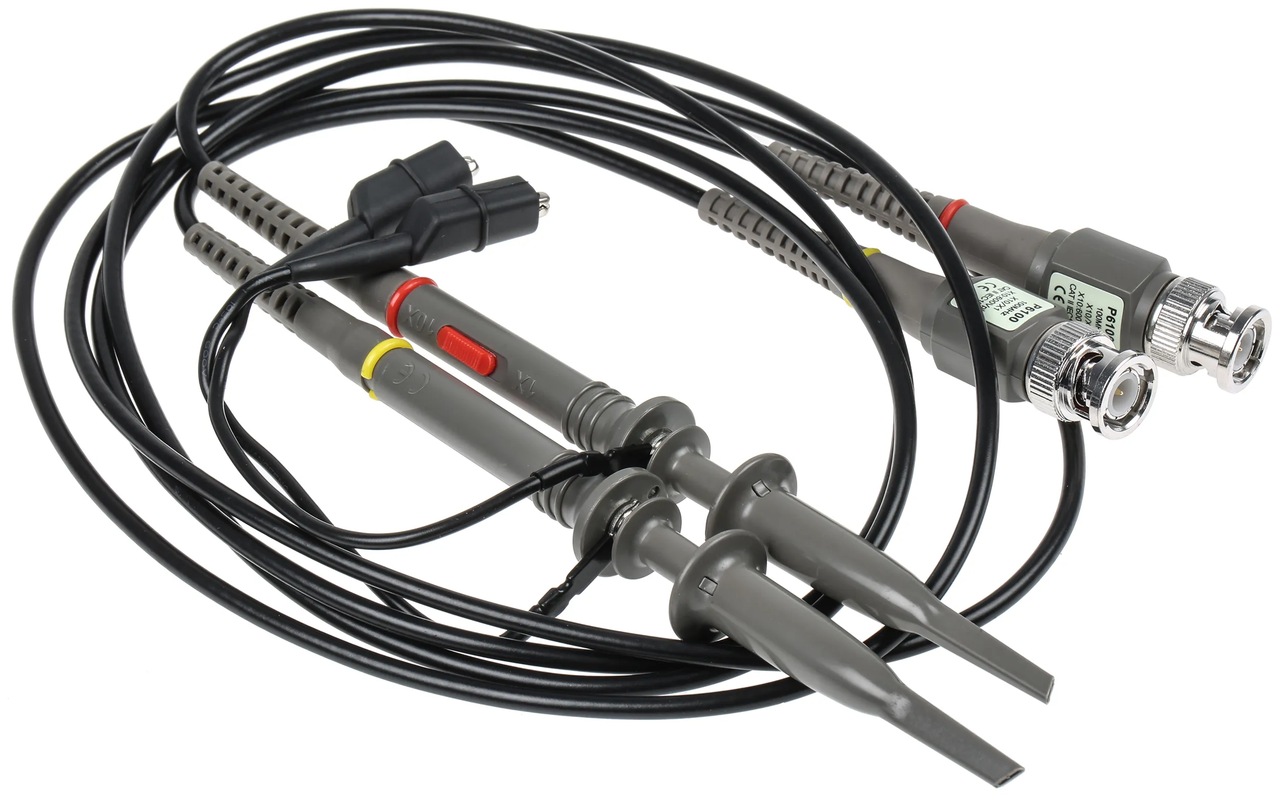 Sonda per oscilloscopio Digilent P6060, 60MHz, attenuazione 1:1, 1:10