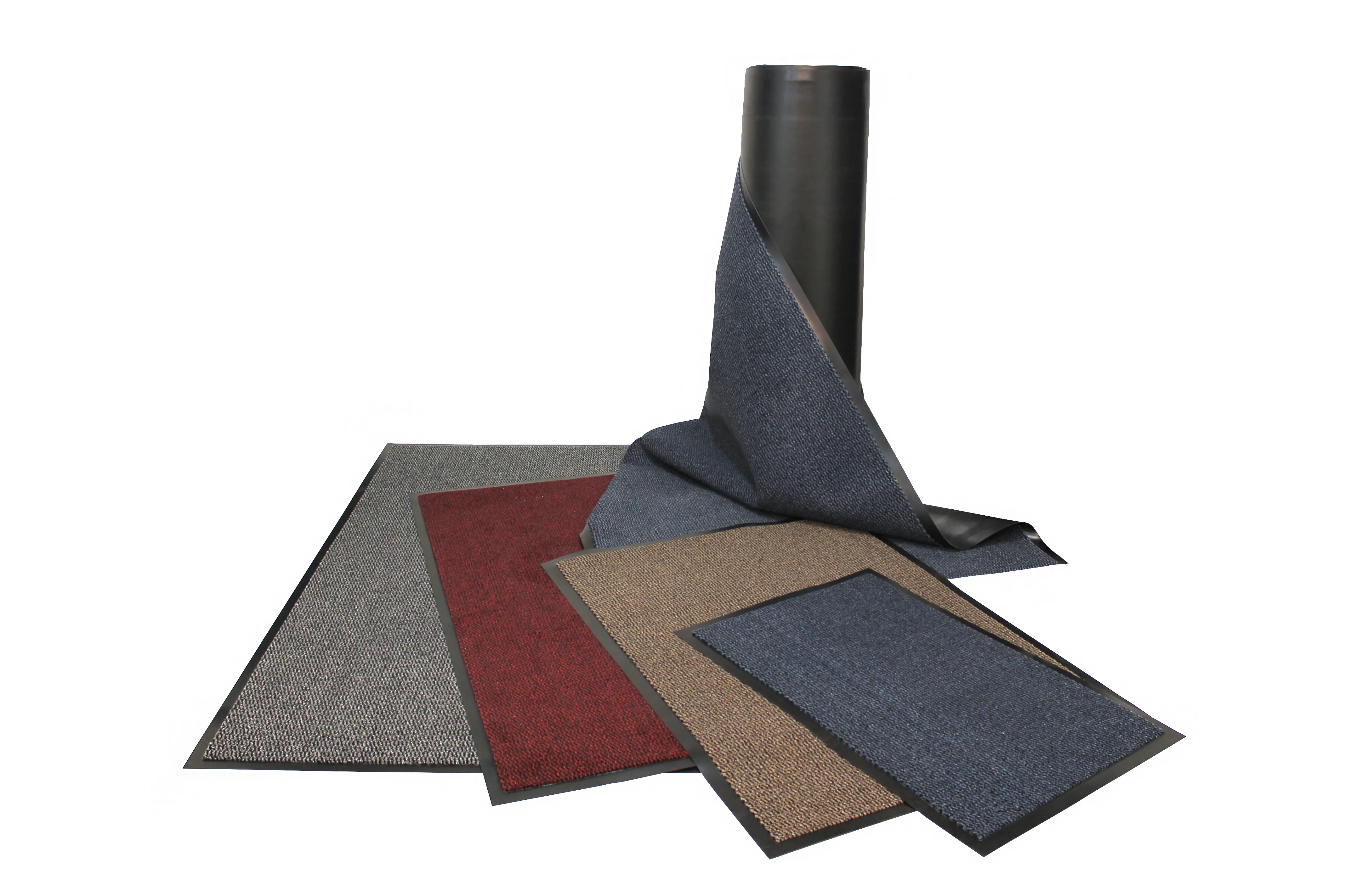 Zerbino Sportello, Ingresso Nero/Acciaio PP Interno Moquette, 1.2m Vyna-Plush